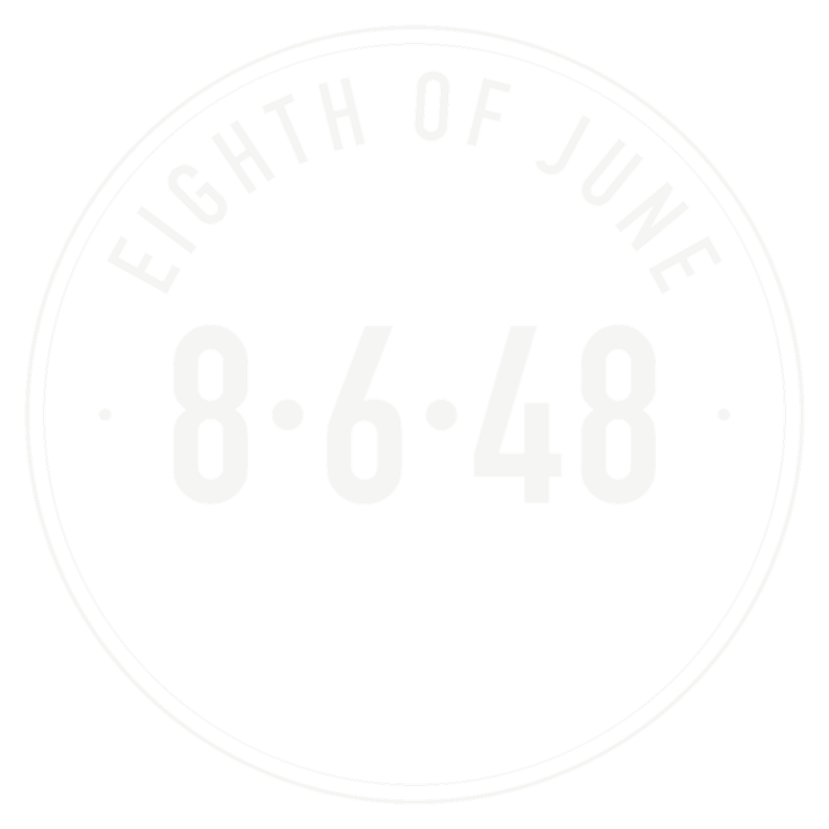 Eighth of June stamp, 8.6.48
