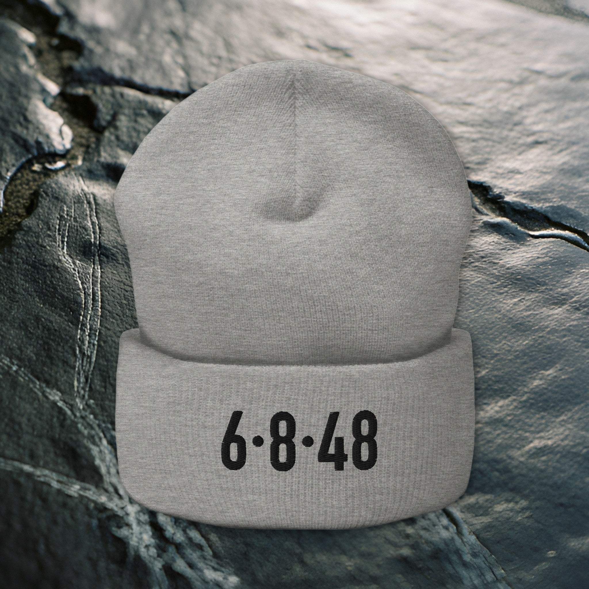 6.8.48 BEANIE shot flat