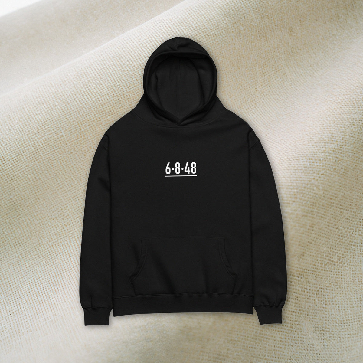 6.8.48 HOODIE shot flat