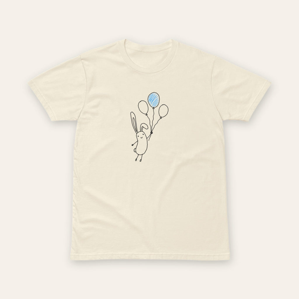 Balloon Bunny Tee front
