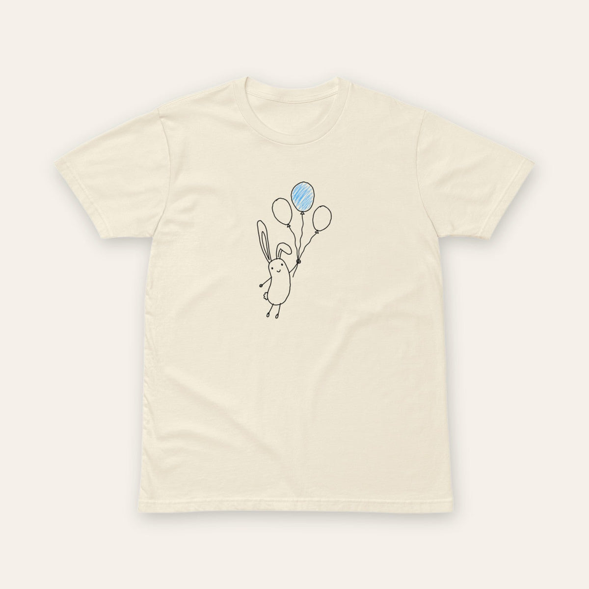 Balloon Bunny Tee front