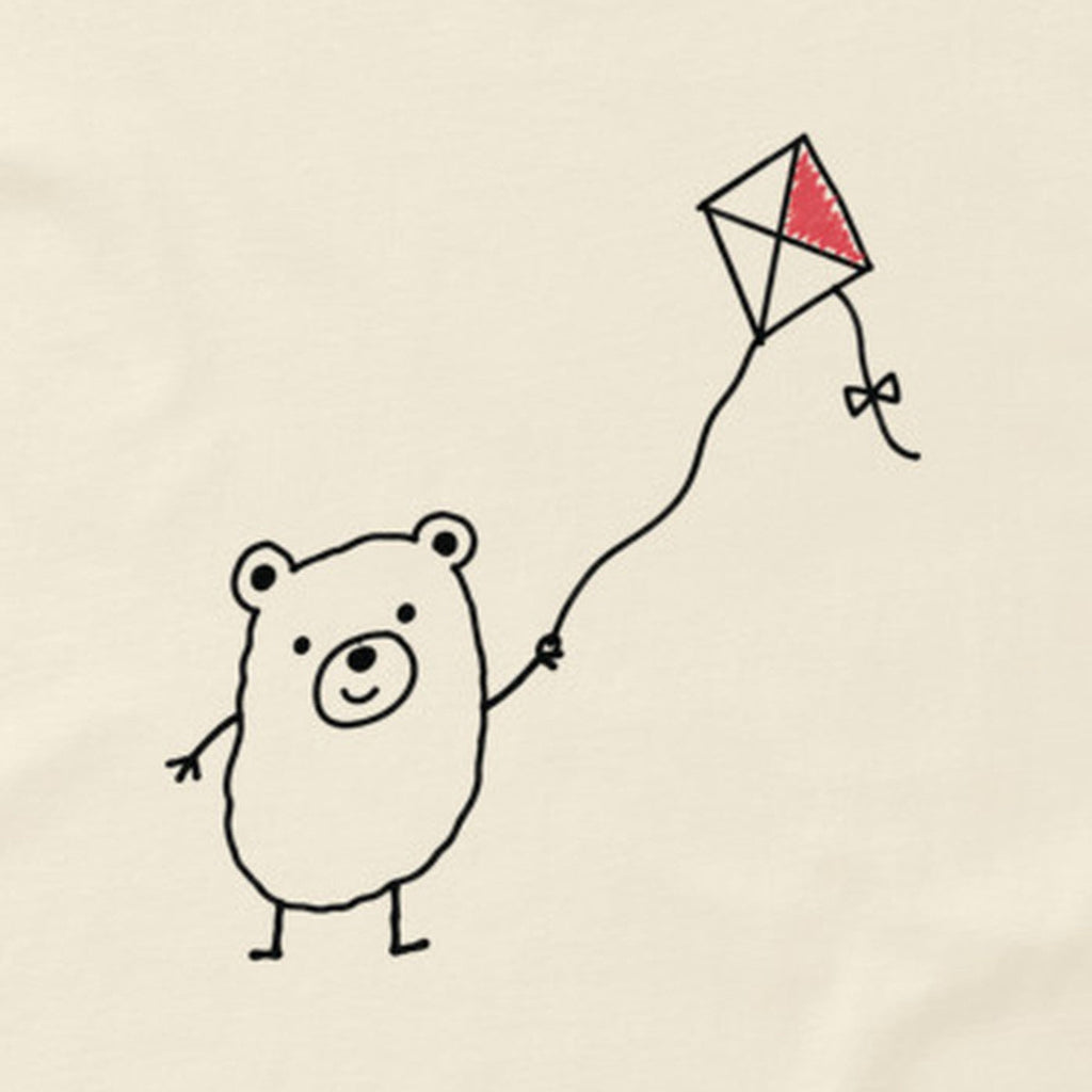 Bear and Kite Tee detail