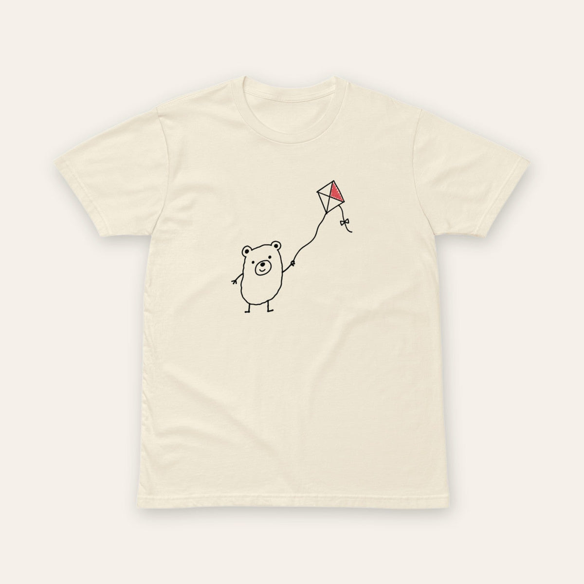 Bear and Kite Tee front