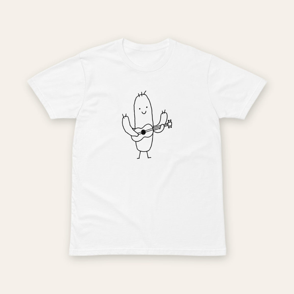 Cactus Song Tee white