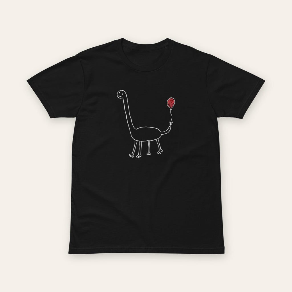 Balloon Dino Tee black