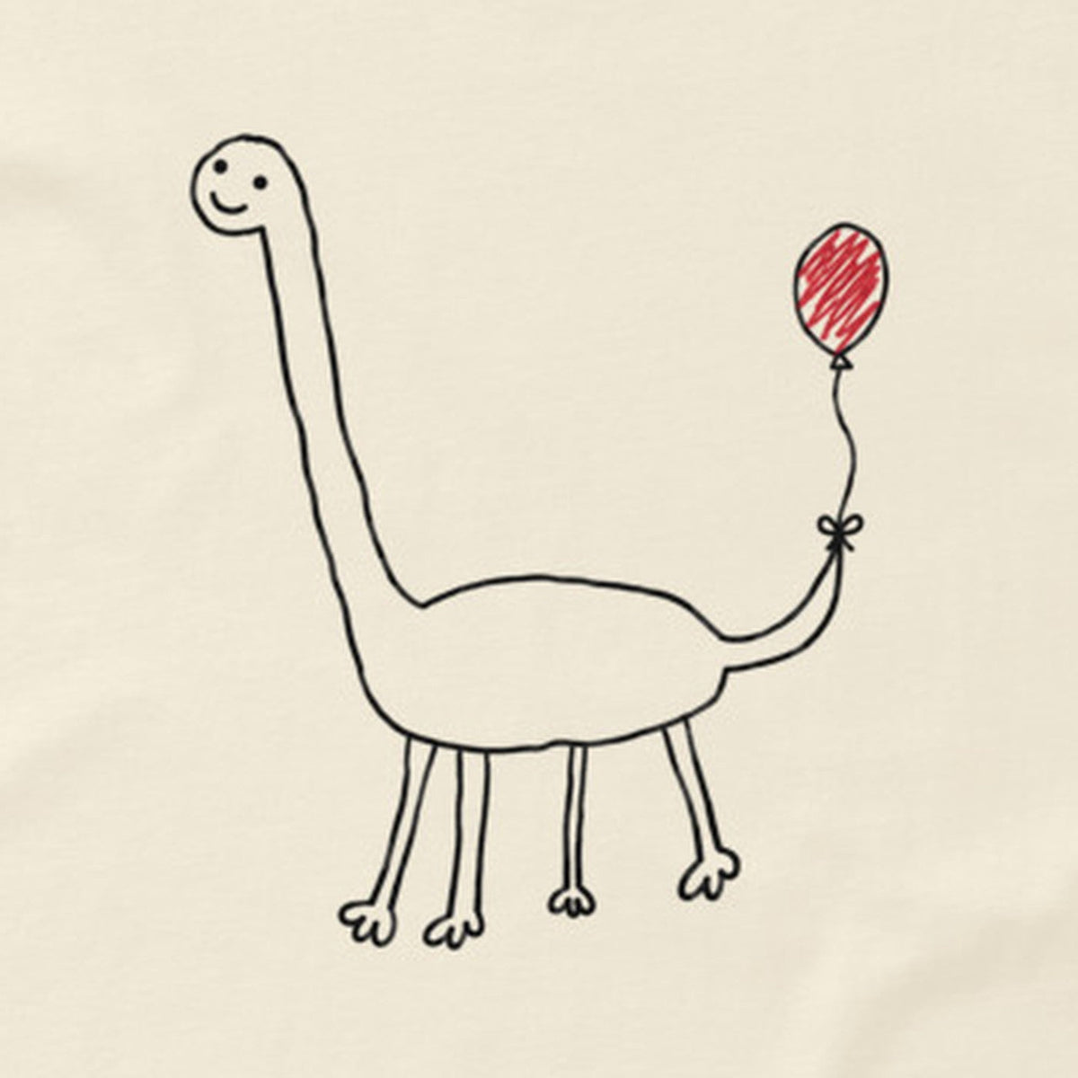 Balloon Dino Tee detail