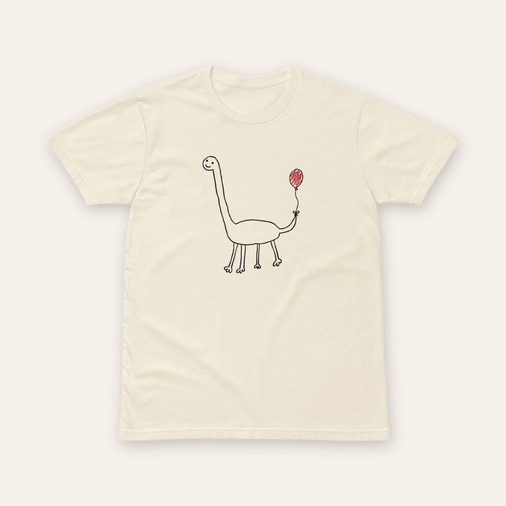 Balloon Dino Tee front