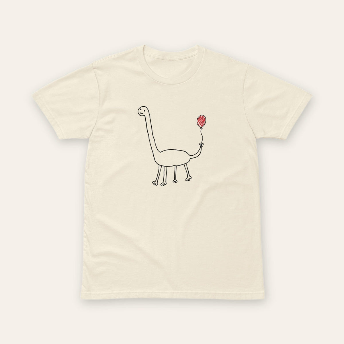 Balloon Dino Tee front