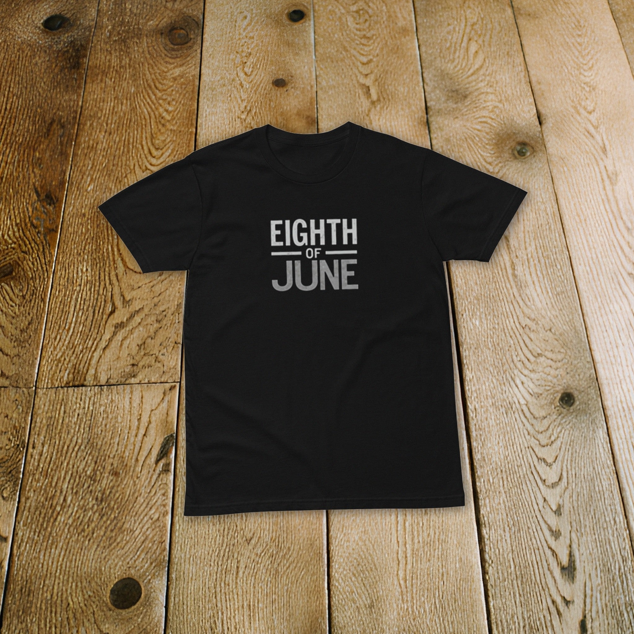 EIGHTH OF JUNE TEE shot flat