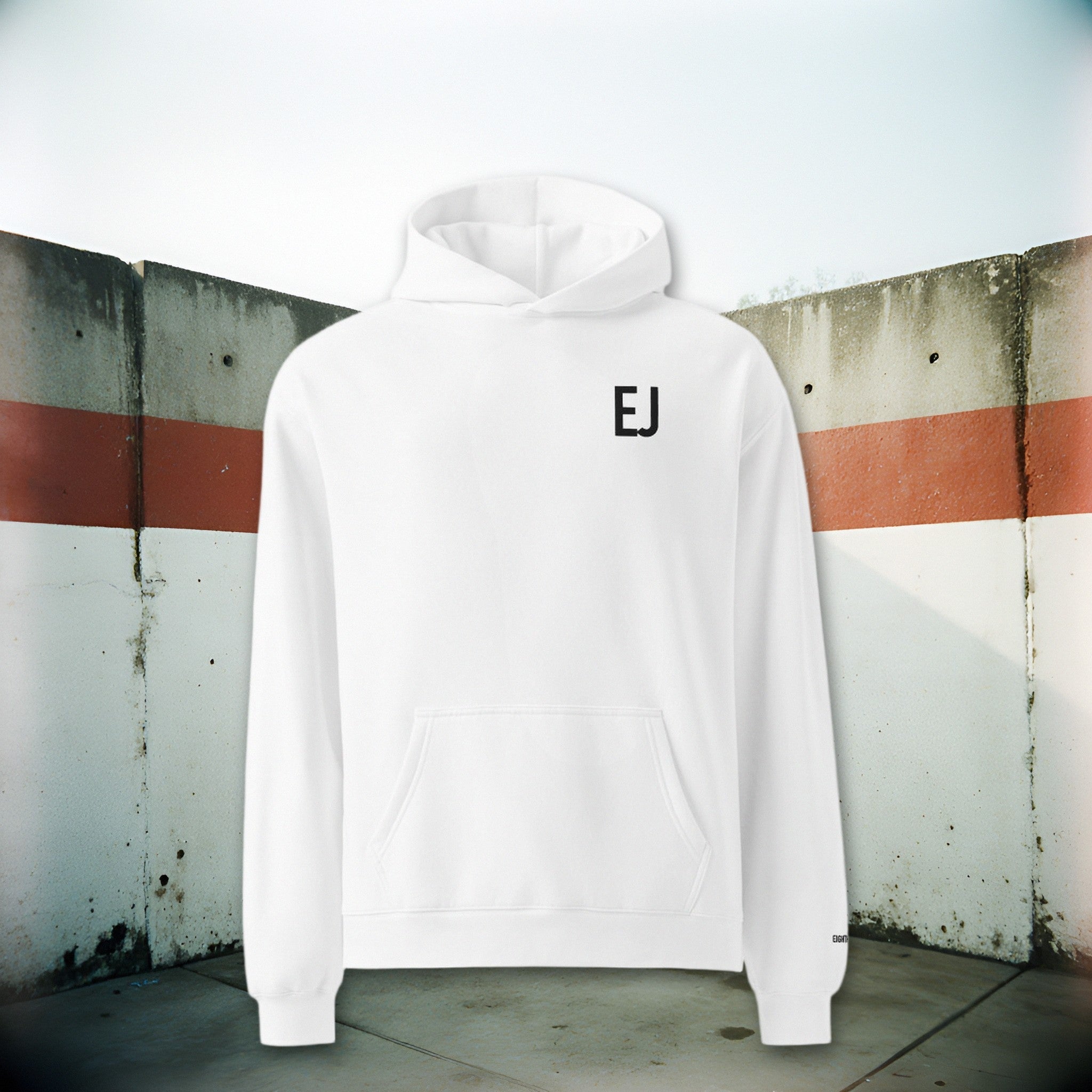 EJ STITCH HOODIE shot ghost