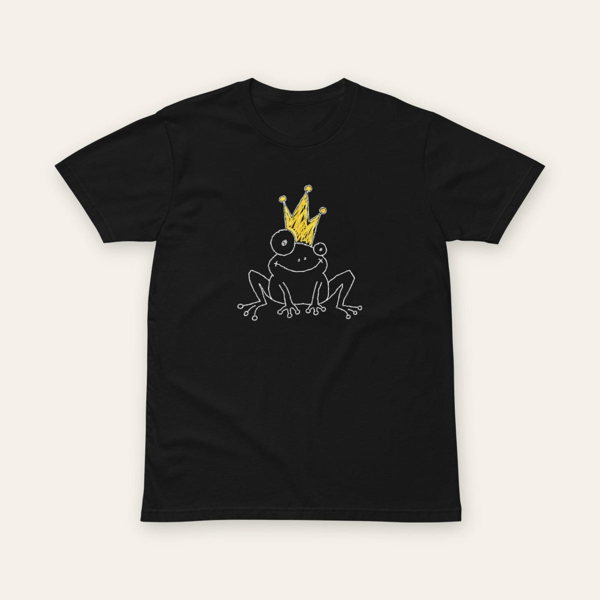 Frog King Tee black