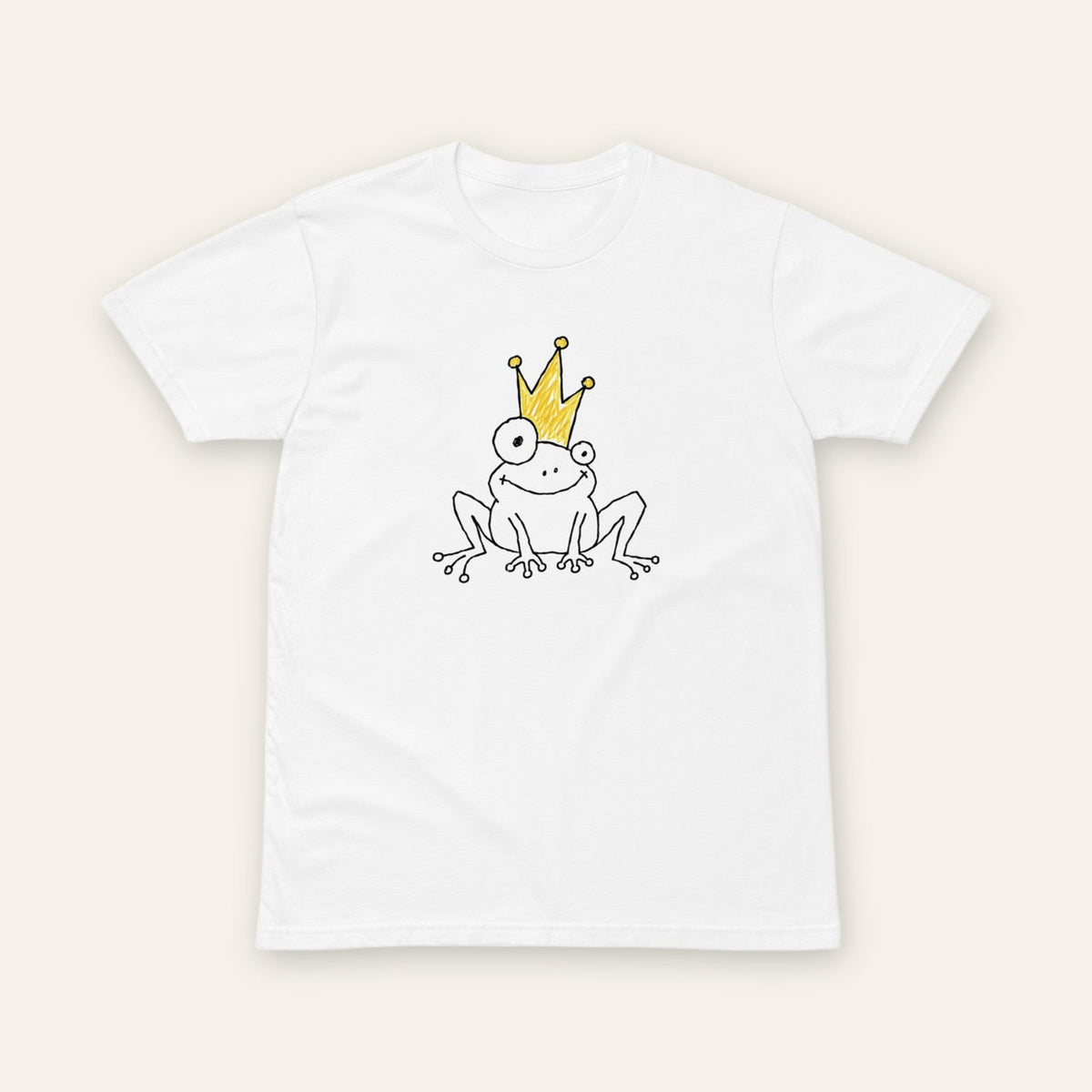 Frog King Tee white