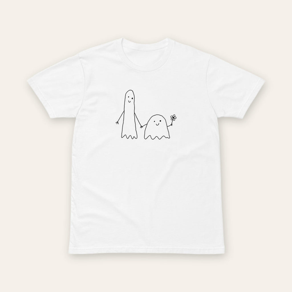 Ghost Friends Tee white
