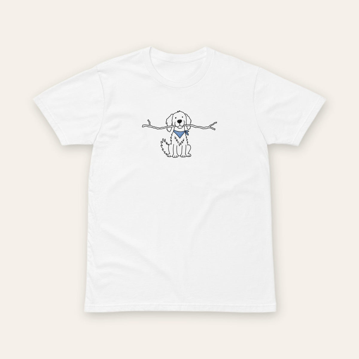 Big Stick Tee white