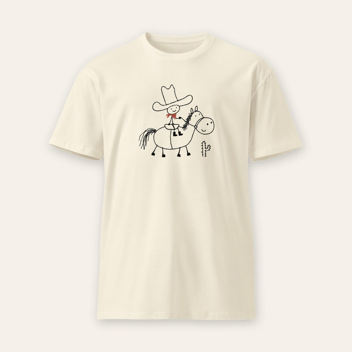 Little Cowboy Tee ghost