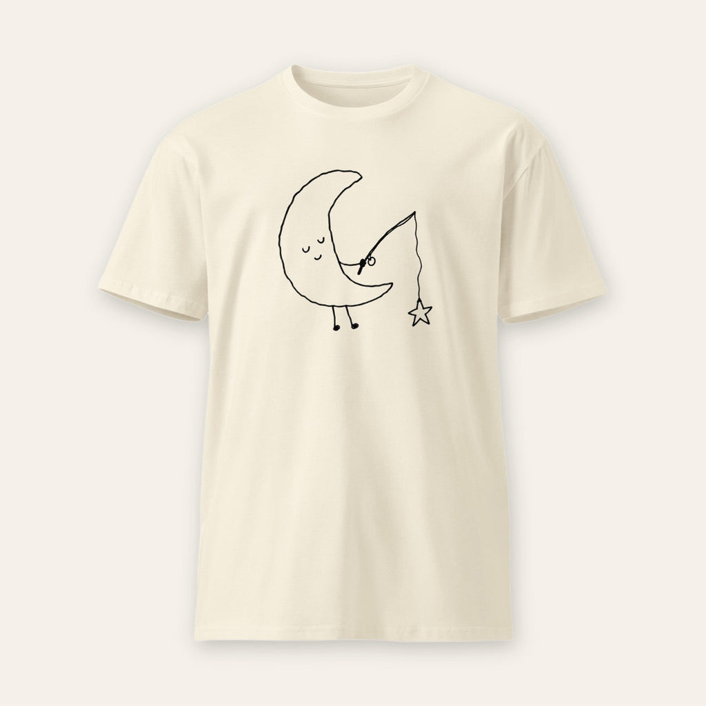Moon Fishing Tee ghost
