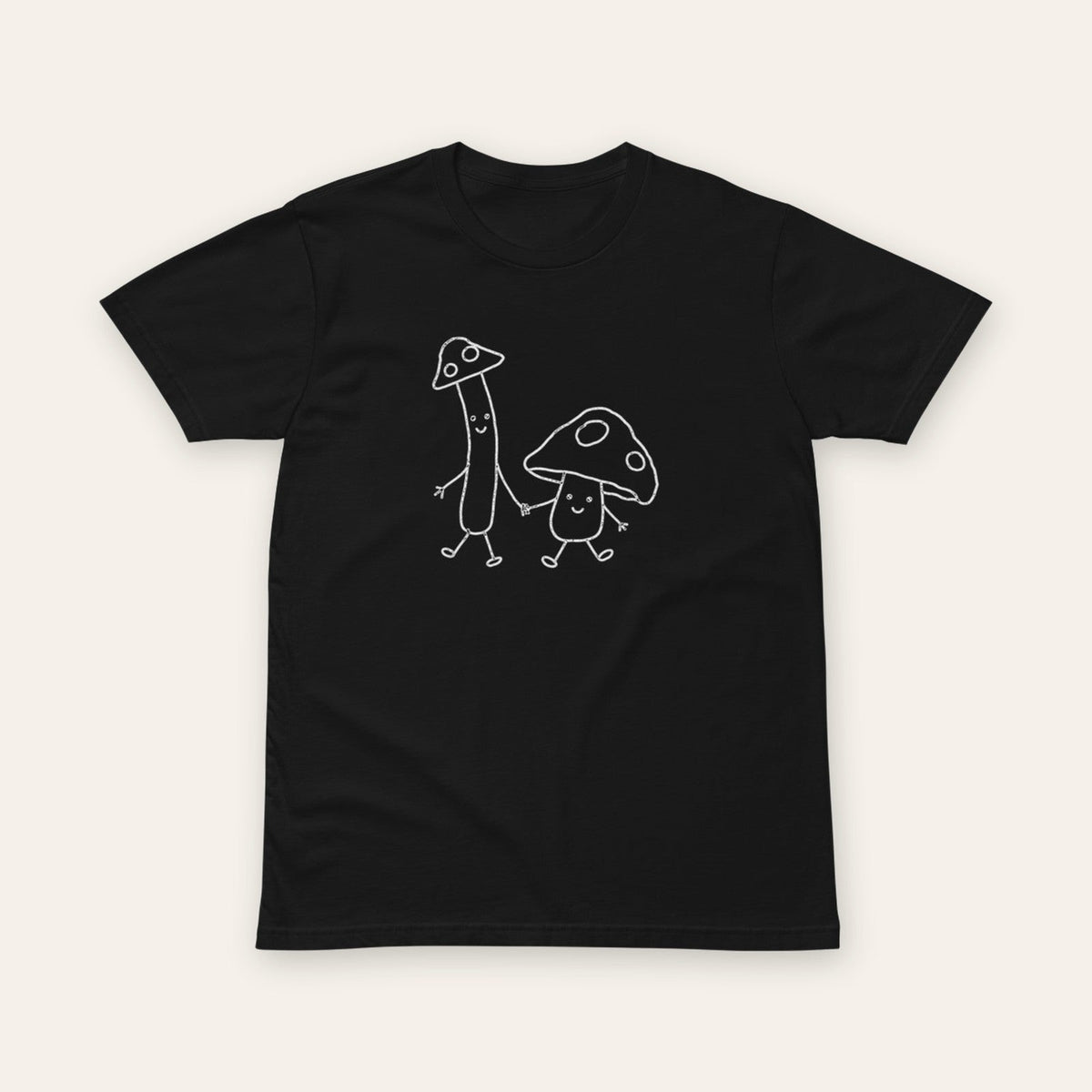 Mushroom Pals Tee black