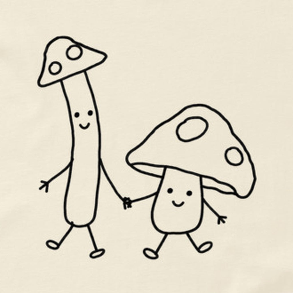 Mushroom Pals Tee detail