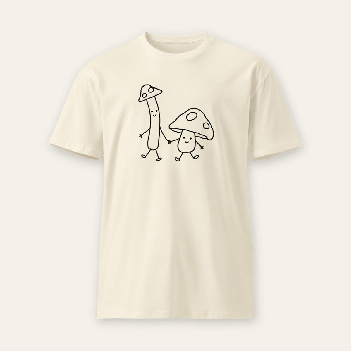 Mushroom Pals Tee ghost