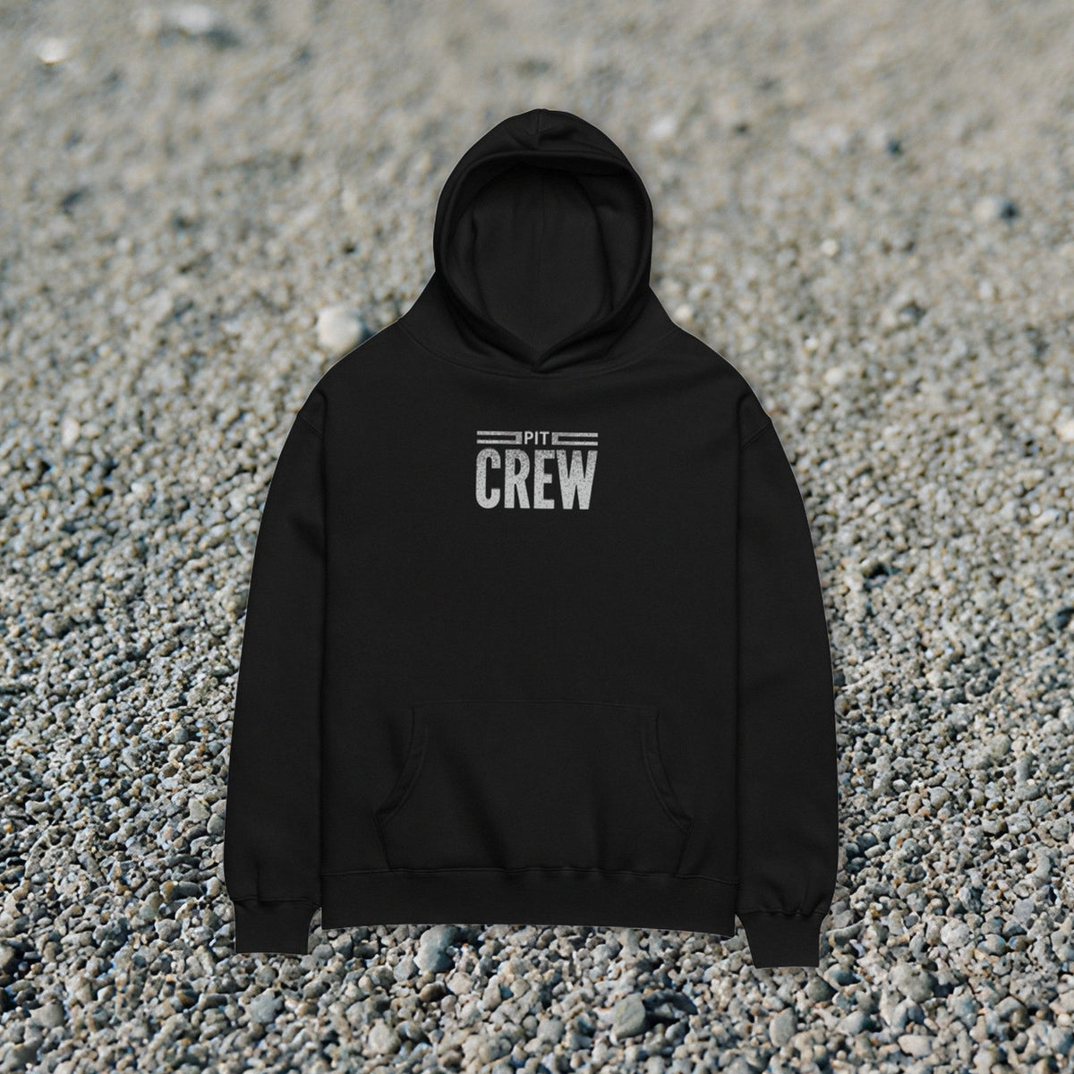 PIT CREW HOODIE shot flat