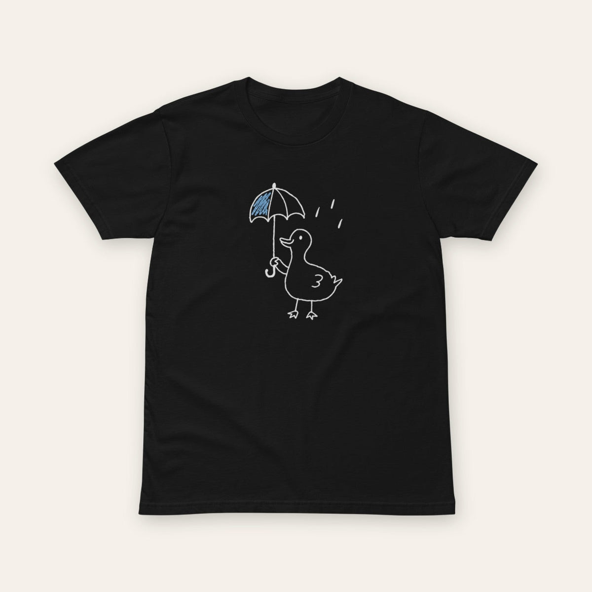 Rainy Duck Tee black