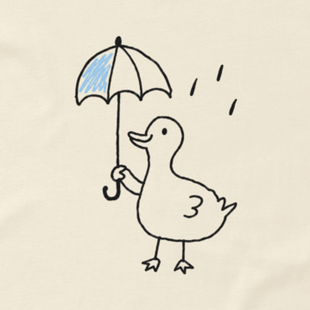 Rainy Duck Tee detail