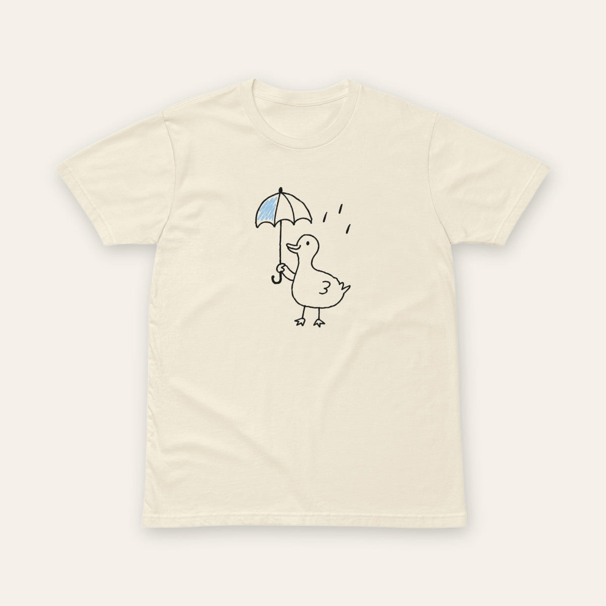 Rainy Duck Tee front