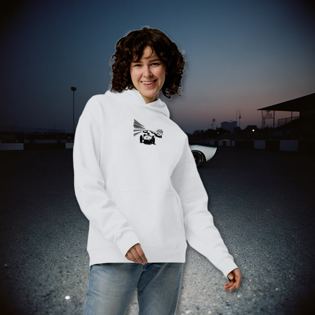 RUNNING START HOODIE scene paddock