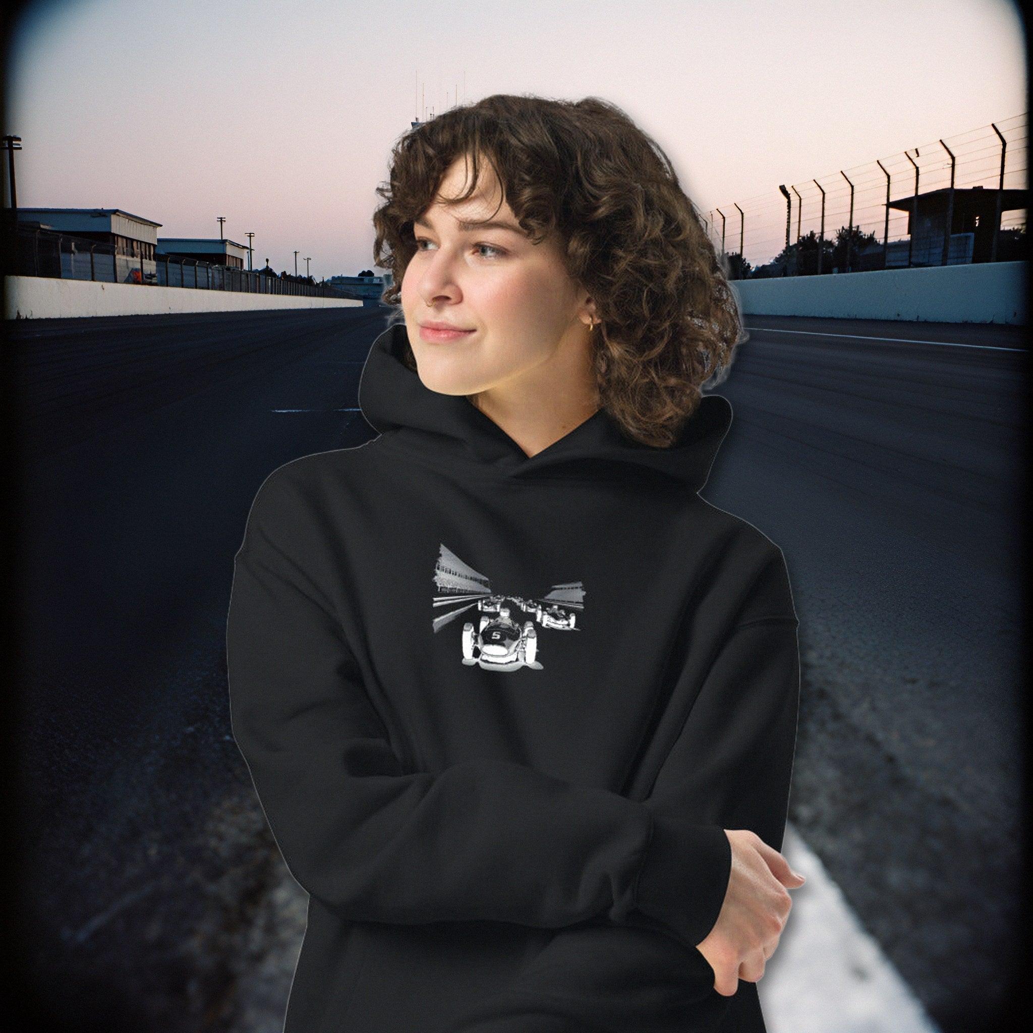 RUNNING START HOODIE scene straight
