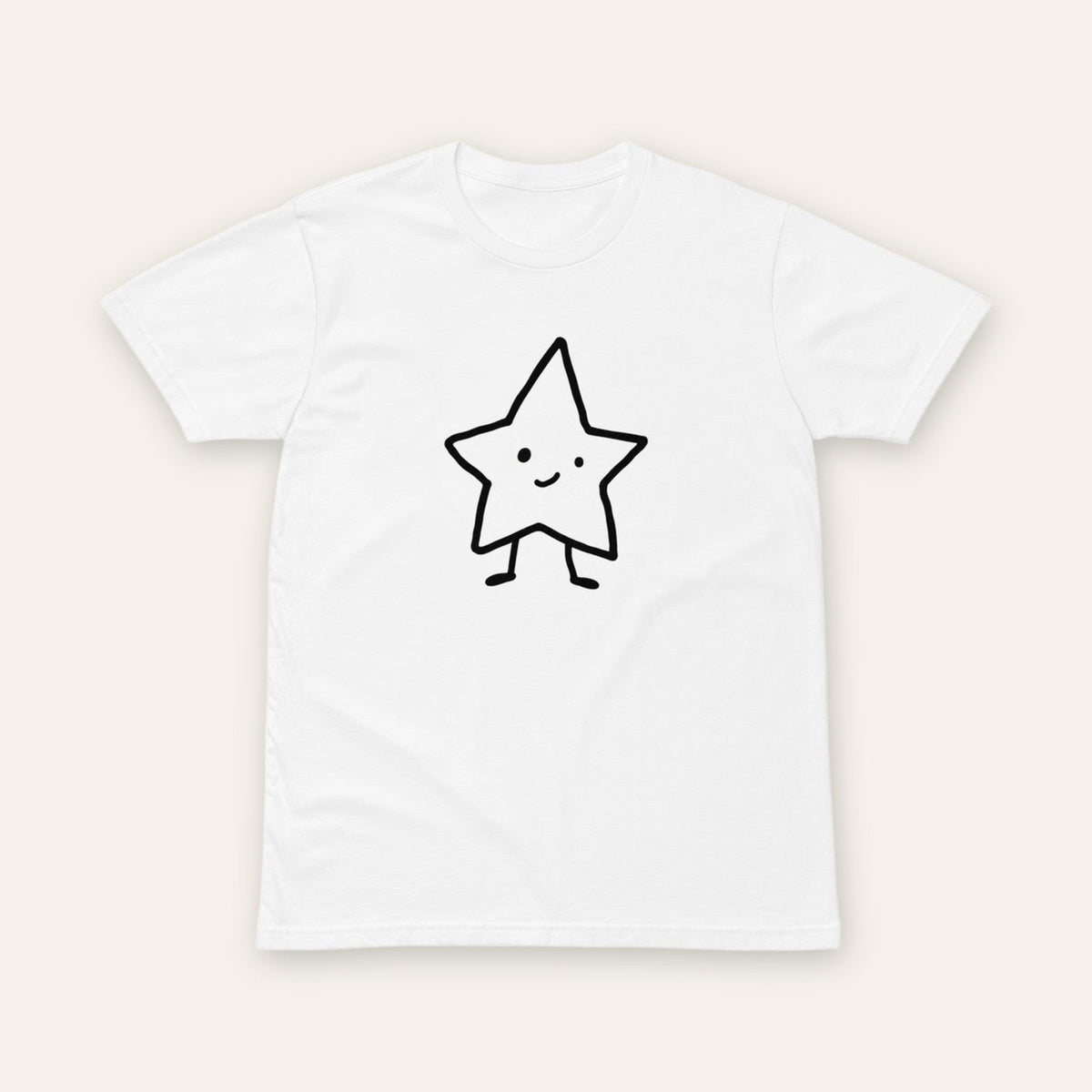 Star Tee white