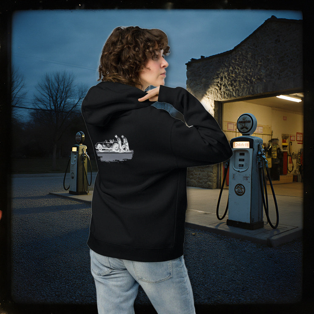 WHEEL CHANGE HOODIE scene pumps