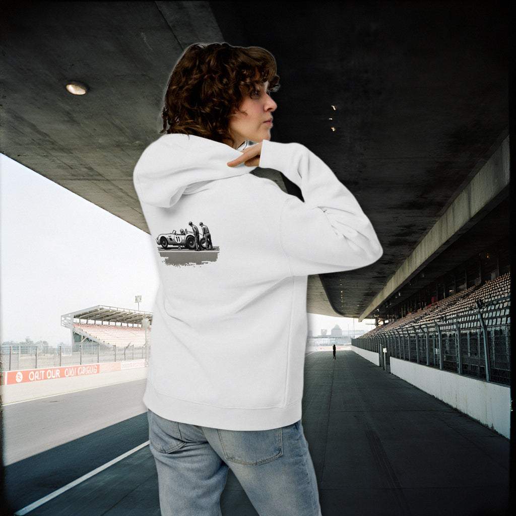 WHEEL CHANGE HOODIE scene tunnel