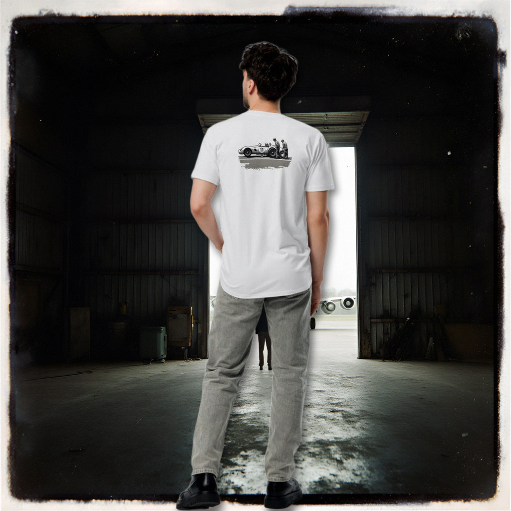 WHEEL CHANGE TEE scene hangar