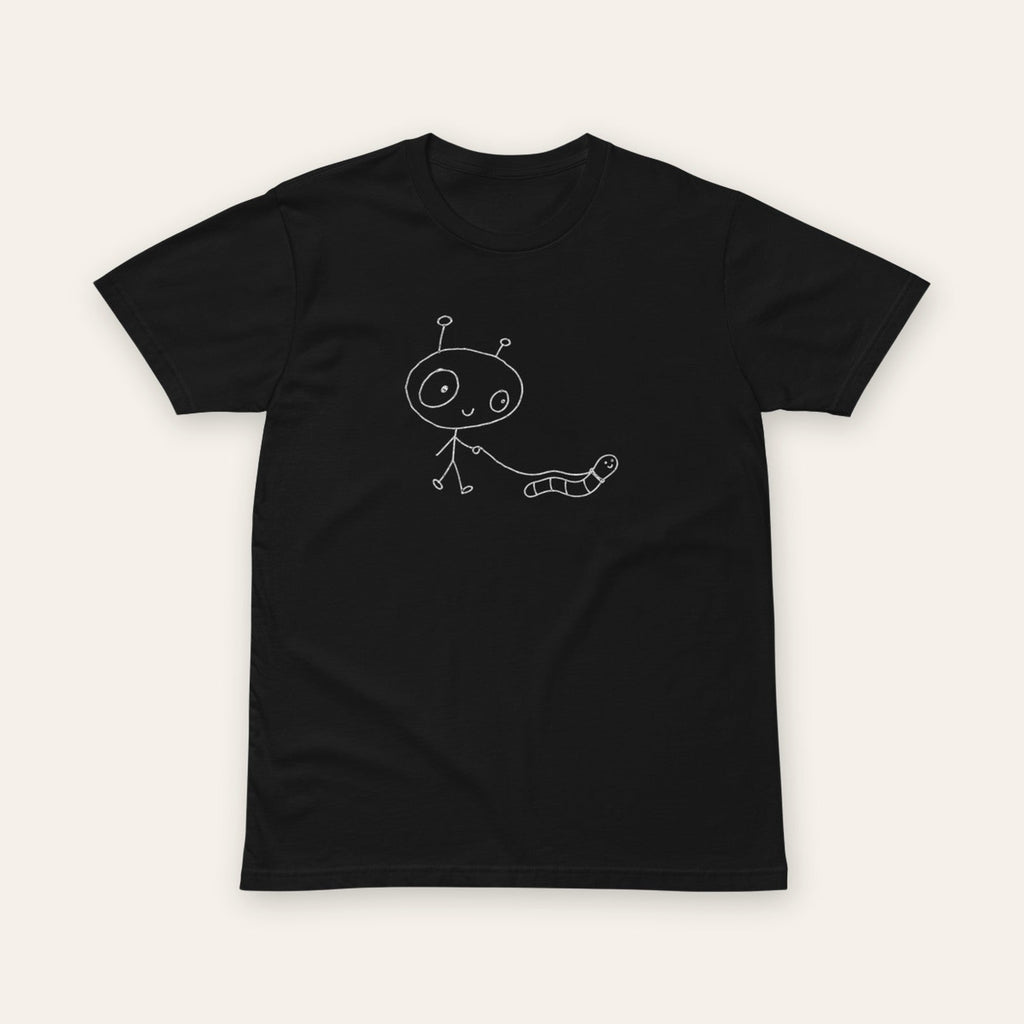 Worm Walk Tee black