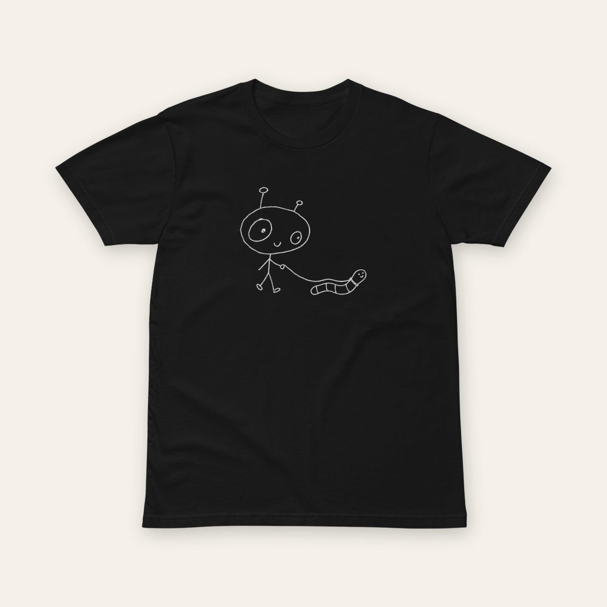 Worm Walk Tee black