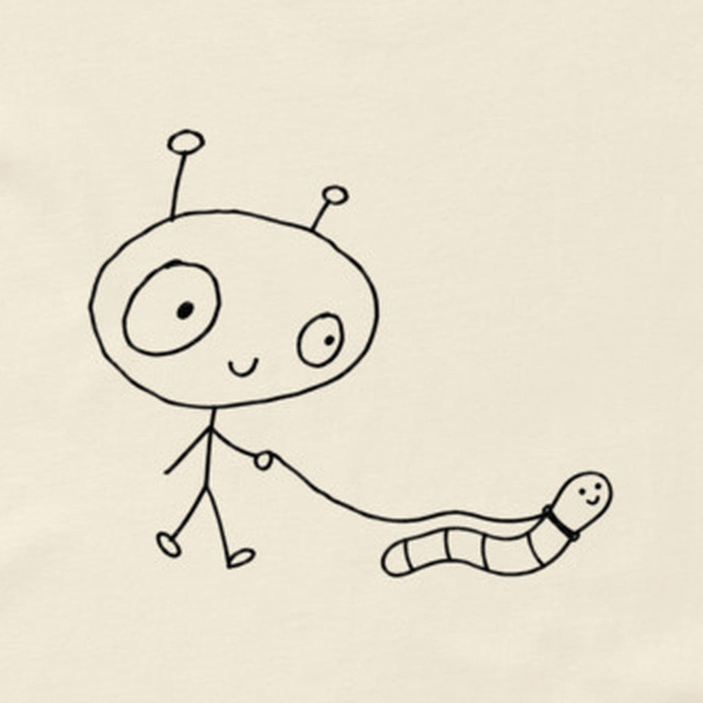 Worm Walk Tee detail