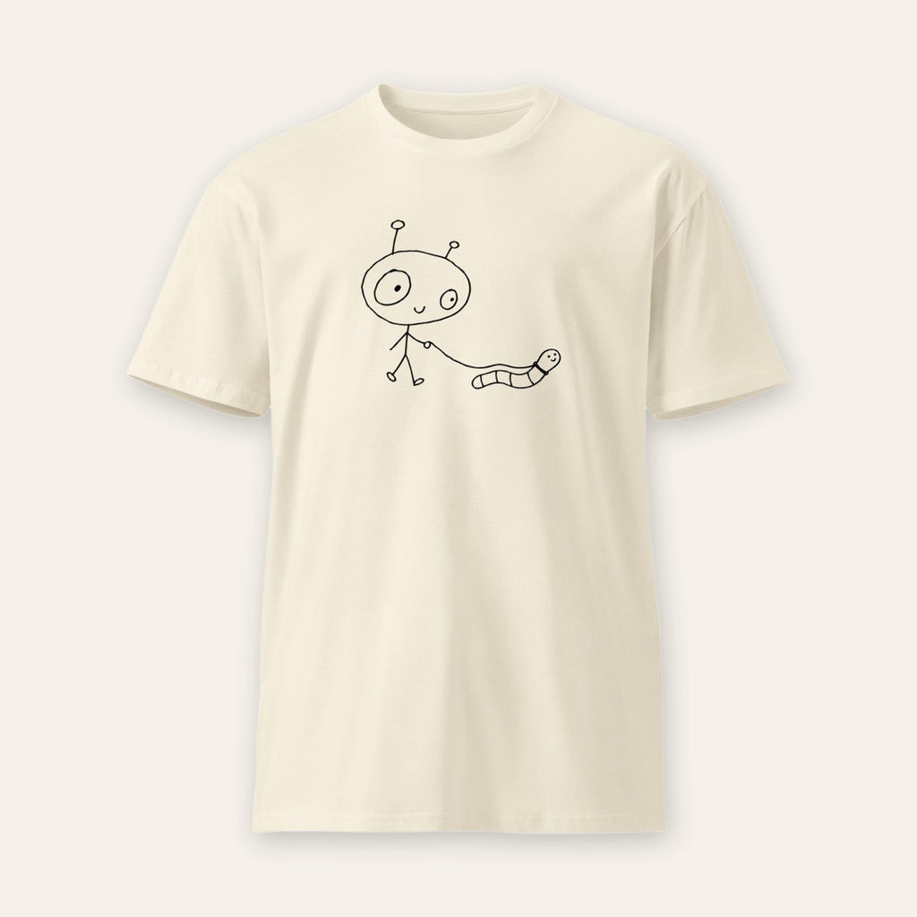 Worm Walk Tee ghost